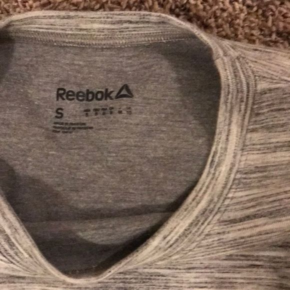 Women’s Reebok Heather Gray Pullover Sweatshirt S - Picture 5 of 8